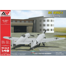 A&A Models 4809 1/48 Messerschmitt Bf.109Z-1 Zwilling scale model aircraft kit