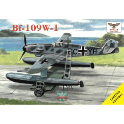 Sova Model 72032 - 1/72 Messerschmitt Bf.109W-2 + beach trolley