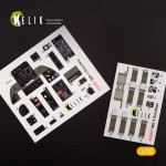 Kelik K32007 1/32 SBD-3 Dauntless interior 3D decals for Trumpeter kit (1/32)