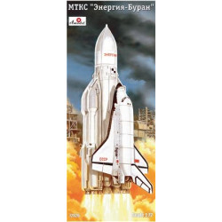 FREE SHIPPING Space rocket Energia and Buran 1/72 Amodel 72026