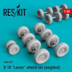 Reskit RS48-0381 - 1/48 B-1B Lancer wheels set weighted 1/48