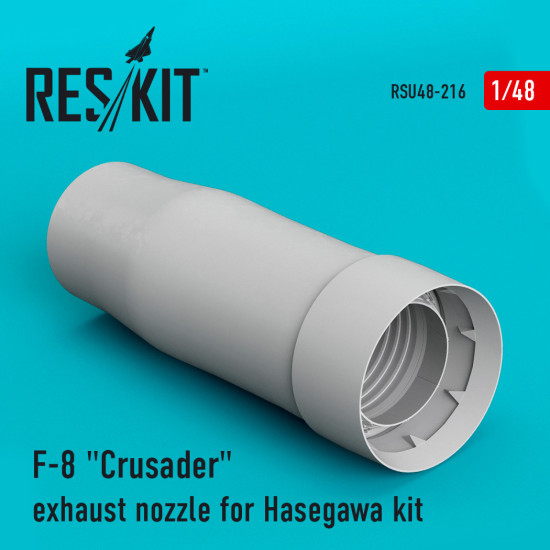 Reskit RSU48-0216 1/48 F-8 Crusader exhaust nozzle for Hasegawa kit