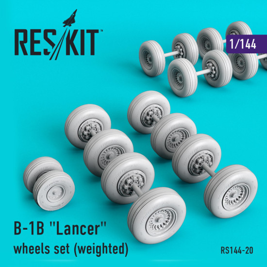 Reskit RS144-0020 - 1/144 - B-1B Lancer wheels set weighted