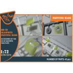 Clear Prop CPA72070 - 1/72 HH-2D SEASPRITE for CP kit painting mask