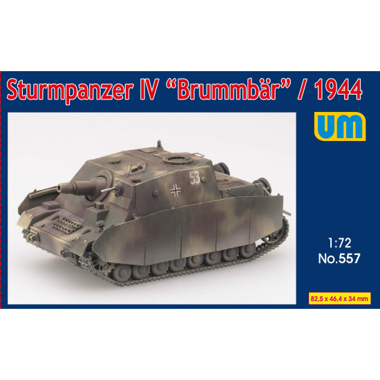 Unimodel 557 - 1/72 Sturmpanzer IV Brummbar 1944 WWII