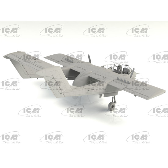 ICM 48304 - 1/48 - Bronco OV-10A US Navy. Military aircraft model kit