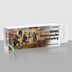 ICM 3022 - Acrylic Paint Set for WWII Wehrmacht Infantry