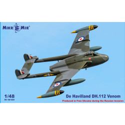 Mikro Mir 48-020 - 1/48 - De Havilland DH.112 Venom. Plastic model kit
