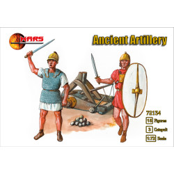 Mars Figures 72134 - 1/72 - Ancient Artillery 15 figures + 3 catapult
