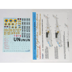 Foxbot 48-069 1/48 Ukrainian crocodiles: Mil Mi-24, Part I decal for helicopter