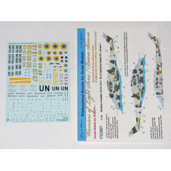 Foxbot 72-058 1/72 Ukrainian crocodiles: Mil Mi-24, Part I decal for helicopter