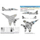 Foxbot 48-086 1/48 Decals 1/48 Digital falcons MiG-29 9-13 Ukrainian airforce