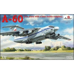 FREE SHIPPING! A-60 Soviet aircraft laser battle complex Ilyushin design bureau 1/72 Amodel 72025