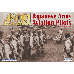 Aviator 48001 - 1/48 - Japanese army aviation pilots World War II, 10 figures