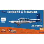 Dora Wings 72033 - 1/72 - Fairchild AU-23 Pacemaker. Air America Scale model kit