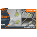 Clear Prop CPA48018 - 1/48 - TB.2 painting mask for Claer Prop CP4809