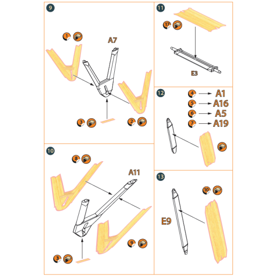 Clear Prop CPD72007 - 1/72 - Airco DH.9a decal set for CP kits