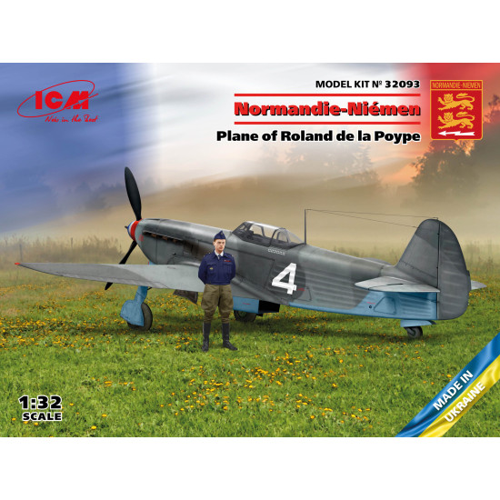 ICM 32093 - 1/32 - Normandie-Niemen. Plane of Roland de la Poype