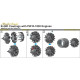 Metallic Details MDR7264 - 1/72 - B-24D. Cowlings with PW R-1830 Engines Scale