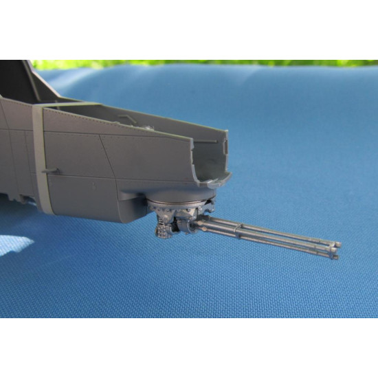 Metallic Details MDR48172 - 1/48 - M197 Gatling gun, Accessories for helicopter