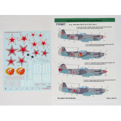 Foxbot 32-028 1/32 Silver Stars: Yak-9T, Part 2 for ICM, Silver Wings kits