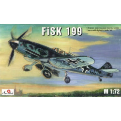 FiSK-199 WW2 German figther 1/72 Amodel 7222