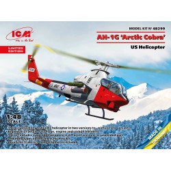 ICM 48299 - 1/48 - AH-1G Arctic Cobra, US Helicopter. Plastic model kit