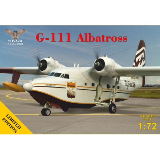 Sova Model 72031 - 1/72 - G-111 Albatross Multipurpose amphibious aircraft