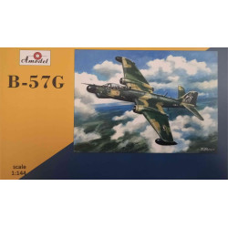Amodel 1482 - 1/144 - B-57G Military bomber, scale plastic model kit