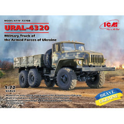 ICM 72708 - 1/72 URAL-4320 Military Truck of the Armed Forces of Ukraine