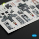 Kelik K72021 1/72 Tornado F Mk.3 "Firebird" interior 3D decals for Hasegawa Kelik K72021 1/72 Tornado F Mk.3 "Firebird" interior 3D decals for Hasegawa