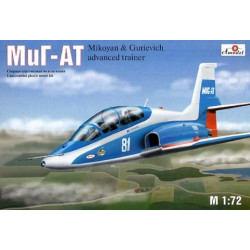 MiG-AT Russian modern trainer aircraft (Mikoyan-Gurevich Design Bureau) 1/72 Amodel 7239