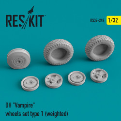 Reskit RS32-0249 - 1/32 - DH Vampire wheels set type 1 weighted