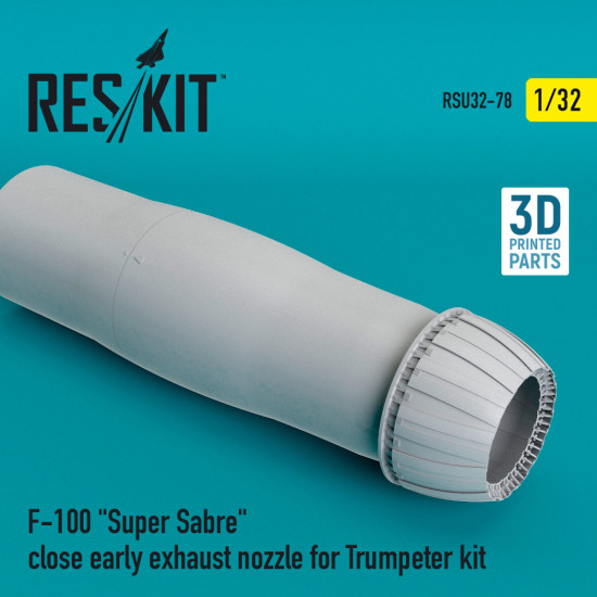 Reskit RSU32-0078 - 1/32 - F-100 Super Sabre close early exhaust nozzle