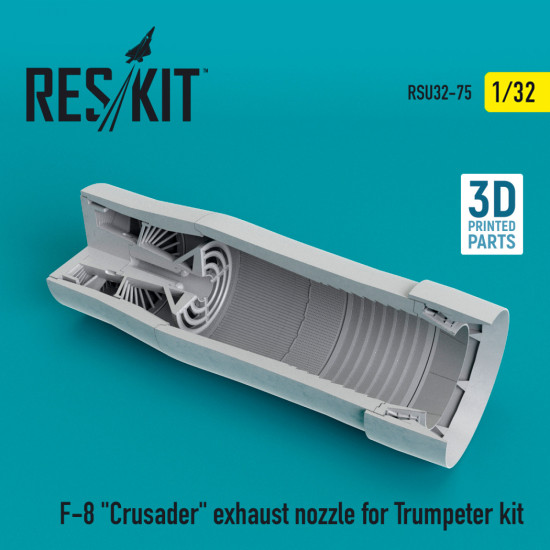 Reskit RSU32-0075 - 1/32 - F-8 Crusader exhaust nozzle for Trumpeter kit