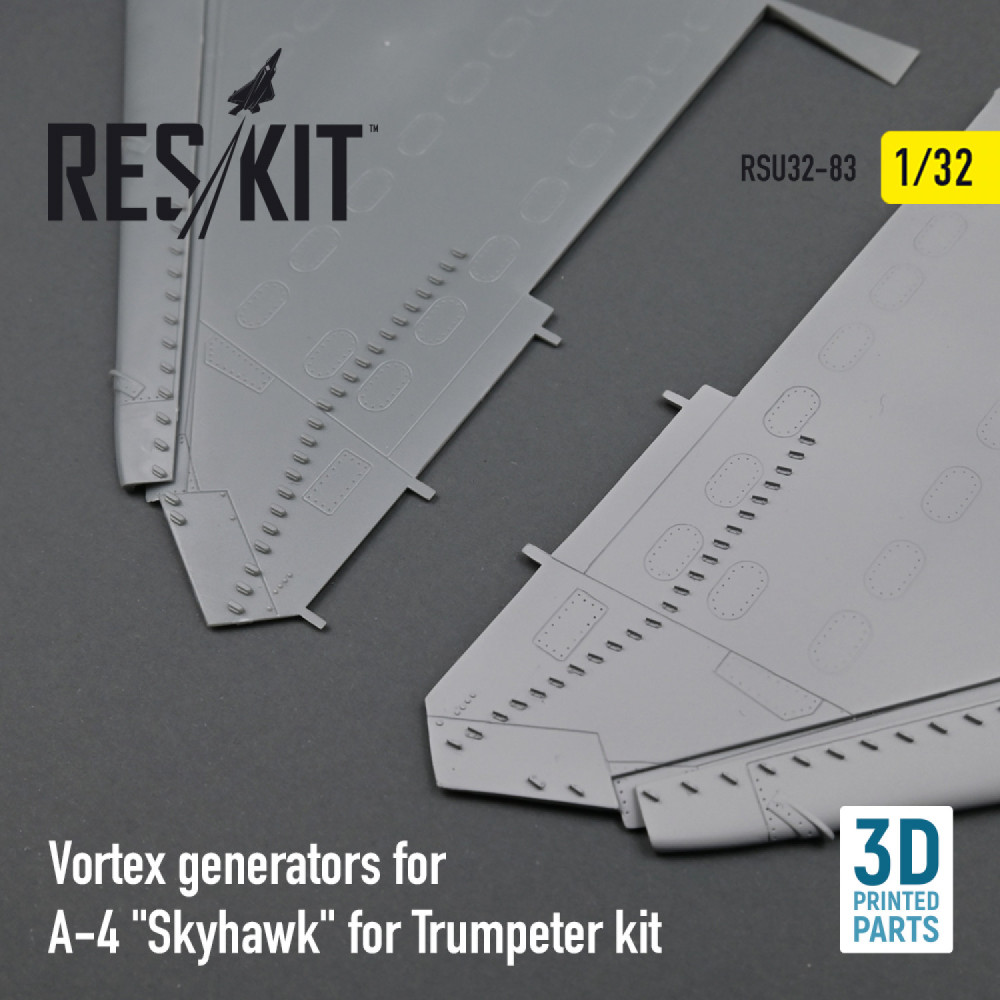 Vortex generators for BAE Hawk T.1 for Revell kit - 1/32 - Reskit