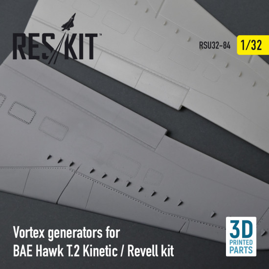 Reskit RSU32-0084 - 1/32 - Vortex generators for BAE Hawk T.2 Kinetic/Revell kit