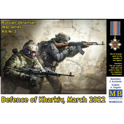 Master Box 35225 - 1/35 - Russian-Ukrainian War series. Defence of Kharkiv, March 2022 kit № 3