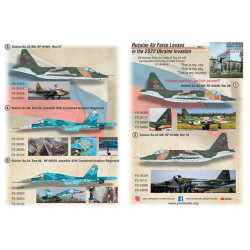 Print Scale 48-219 - 1/48 Russian Air Forces Losses in the 2022 Ukraine Invasion