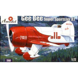 Gee Bee Super Sportster R1 Aircraft 1/72 Amodel 7267