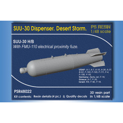 Print Scale PSR48022 1/48 SUU-30 Dispenser. Desert Storm
