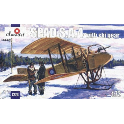 SPAD S.A.4 with ski gear 1/72 Amodel 7273
