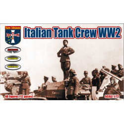 Orion 72066 - 1/72 - Italian Tank Crew WW2 Plastic Model Kit