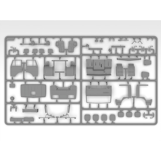 ICM 35003 - 1/35 - Soviet AR-2 (43105) Hose fire truck KAMAZ-43105