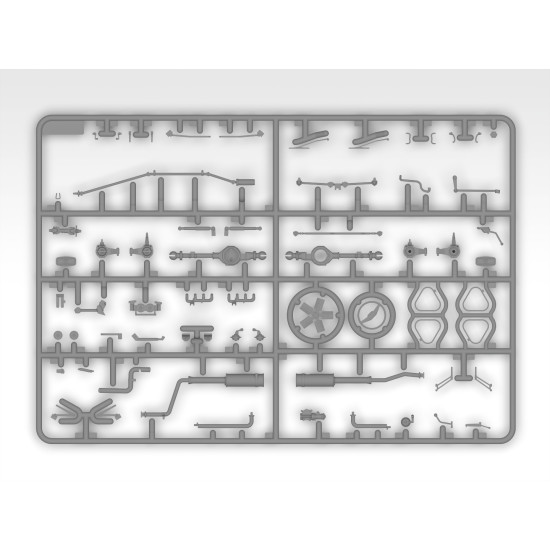 ICM 35003 - 1/35 - Soviet AR-2 (43105) Hose fire truck KAMAZ-43105