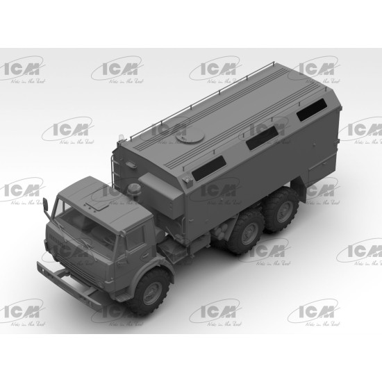 ICM 35003 - 1/35 - Soviet AR-2 (43105) Hose fire truck KAMAZ-43105