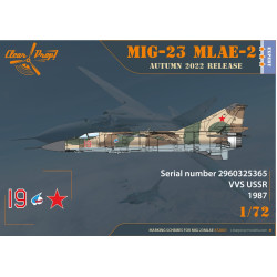 Clear Prop CP72031 - 1/72 - MiG-23MLAE-2 Flogger-G Military aircraaft