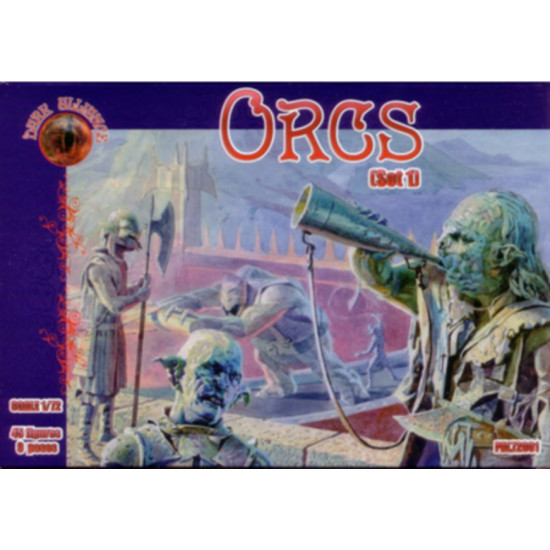 Us Stock Alliance 72001 1/72 Orcs Set 1 Us Stock Alliance 72001 1/72 Orcs Set 1
