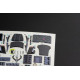 Kelik K48047 - 1/48 F-35A Lightning II interior 3D decals for Kitty Hawk kit