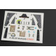 Kelik K72027 - 1/72 - A-4 Skyhawk interior 3D decals for Airfix kit